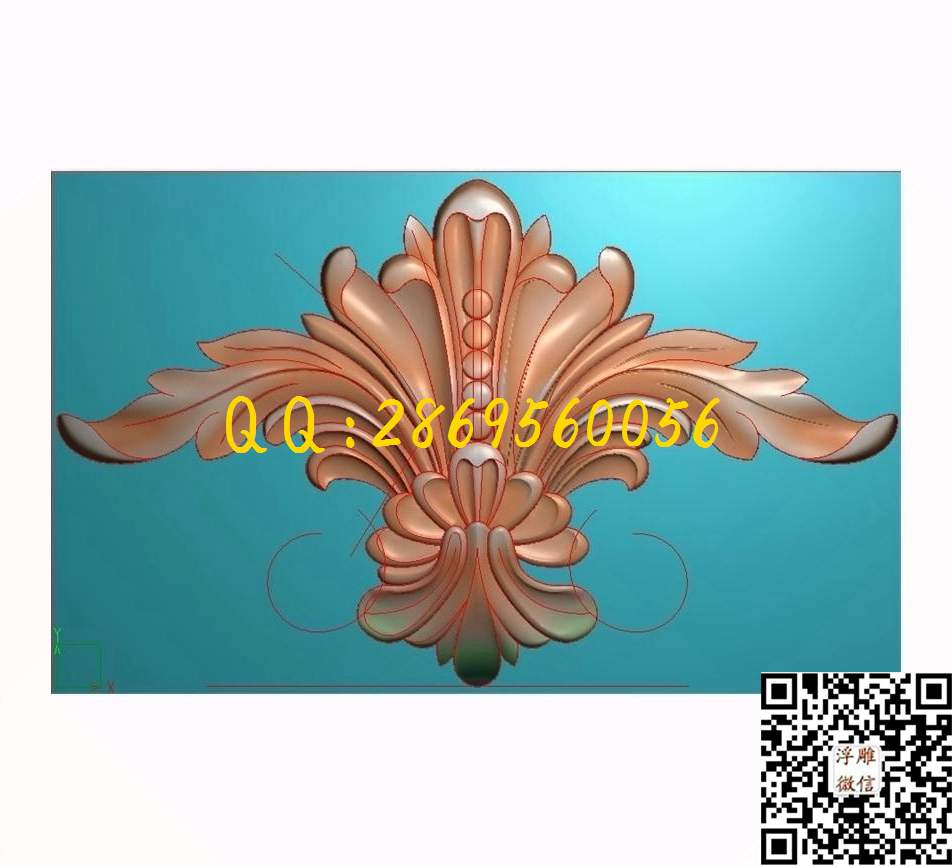 门花519-308_欧式长条洋花横洋花门楣门头花门花洋贴花门上花镂空洋花精雕图浮雕图